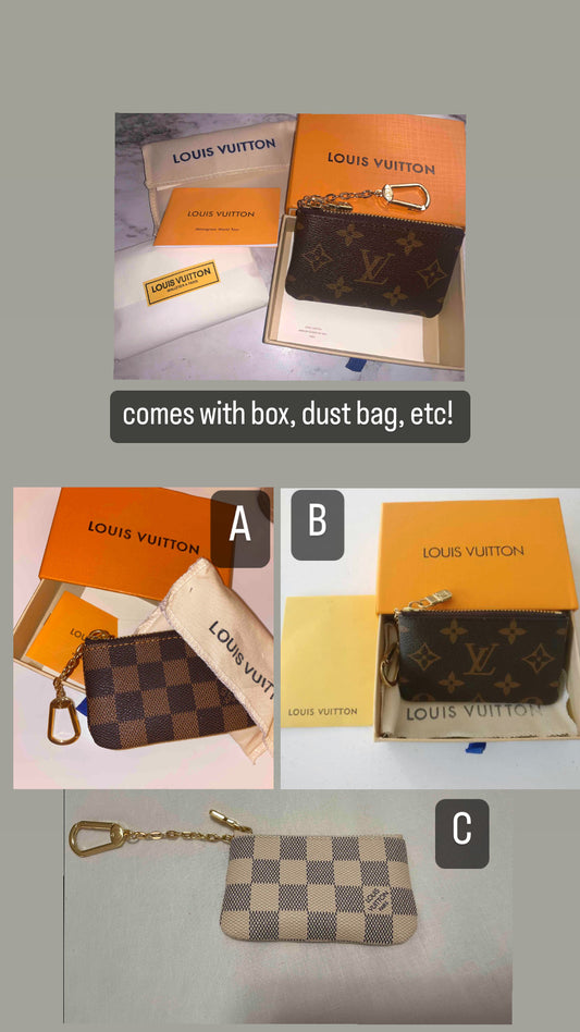 Louis Vuitton Inspired Coin Purse